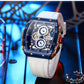 CURREN 8442 Men’s Rubber Strap Watch  | Original CURREN Watch for Men